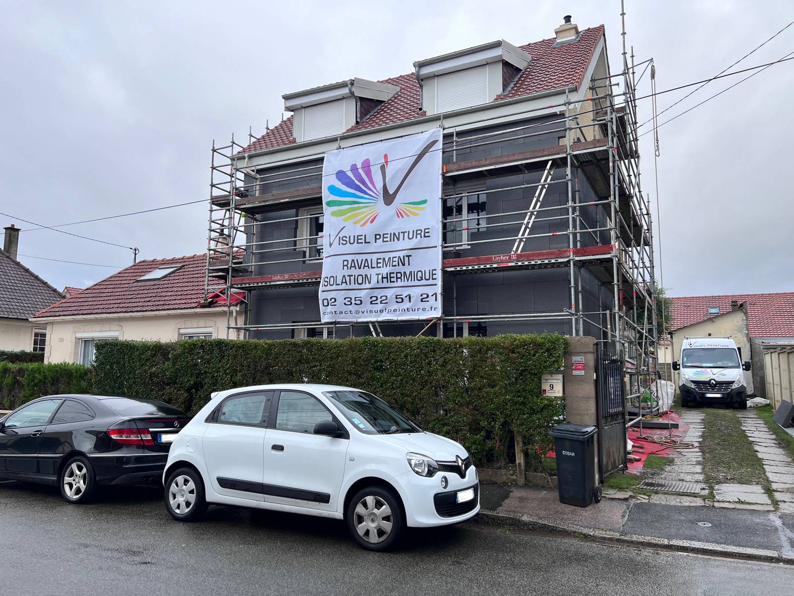 Entreprise RGE pour vos travaux d'isolation thermique par l'extérieur après audit énergétique à Montivilliers